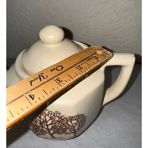 Vintage Ceramic Teapot With Lid - Picture 10 of 11
